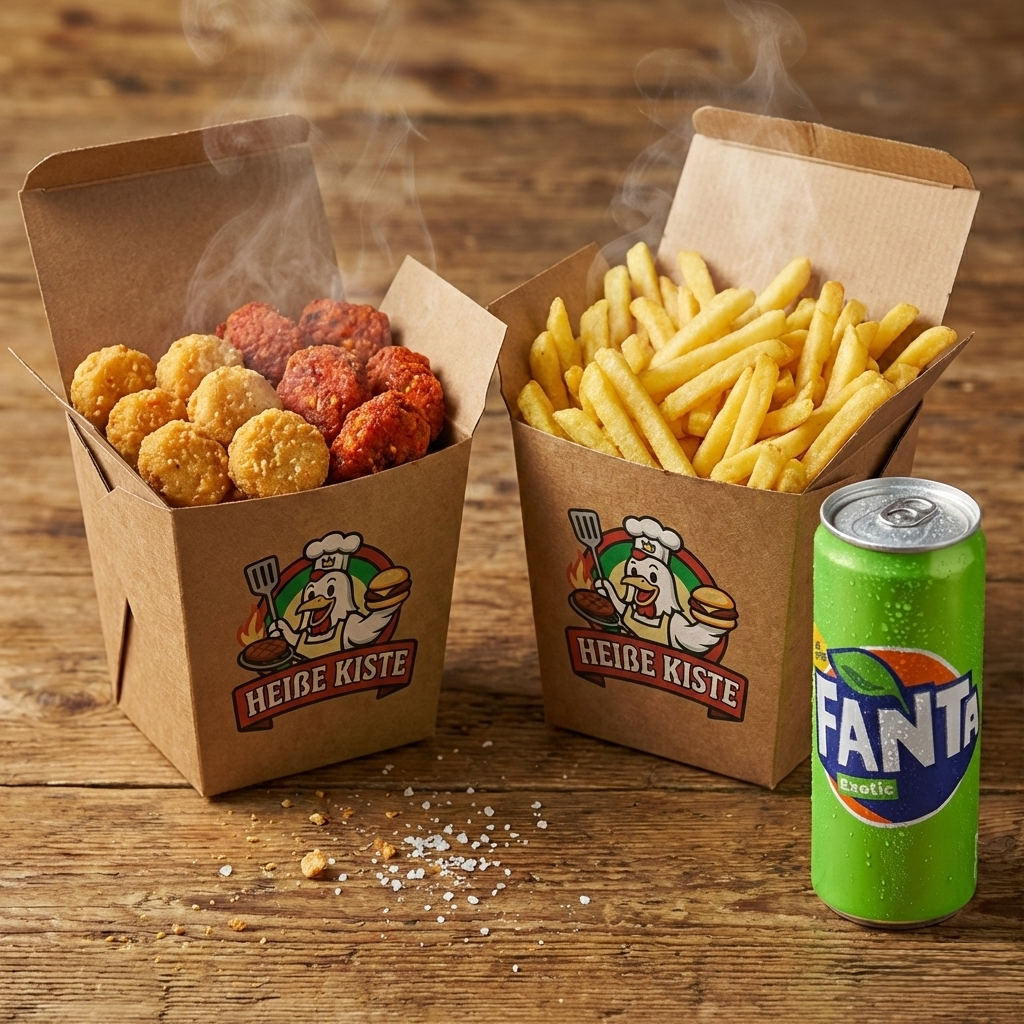 Chicken Nuggets Menü [20 Stück] bestellen Wuppertal